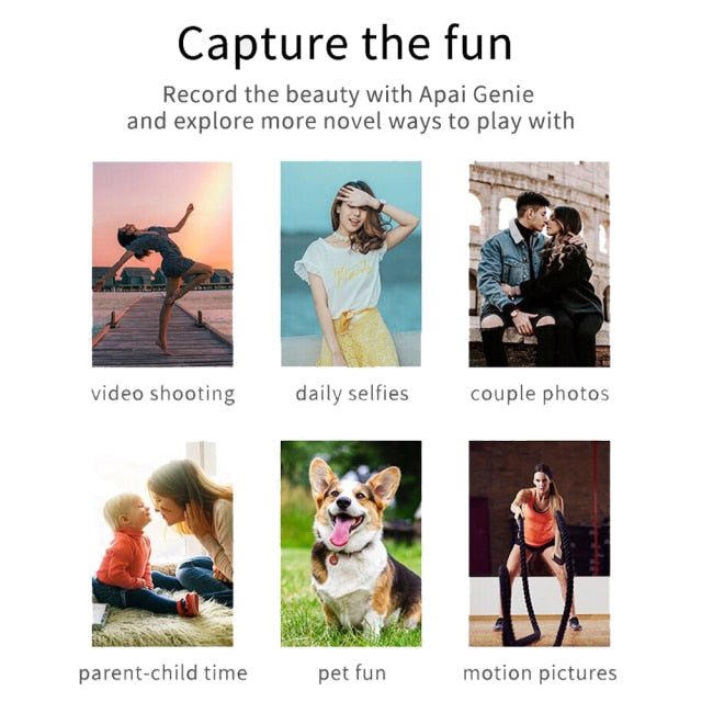 360° Auto Face Detection Selfie Stick